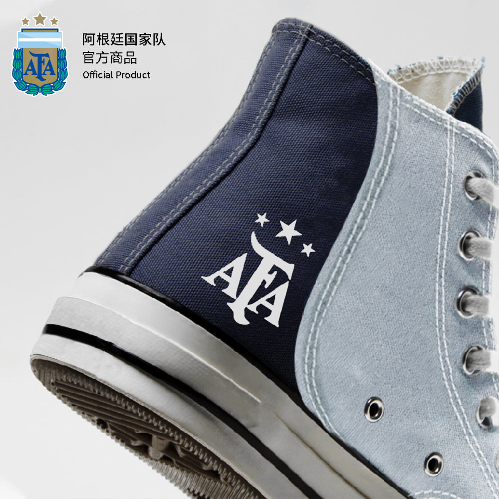 Argentina AFA High Top Canvas Sneakers